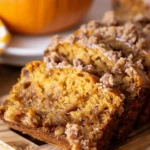 Grandma’s Pumpkin Bread with Streusel