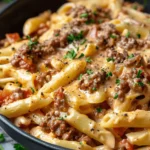 High Protein Creamy Beef Pasta Recipe for Quick Weeknight Dinners