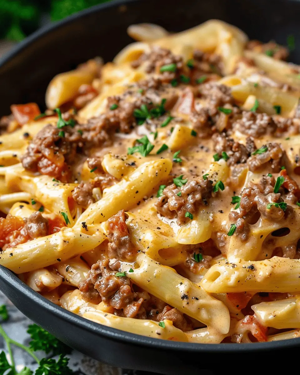 High Protein Creamy Beef Pasta Recipe for Easy Weeknight Dinners