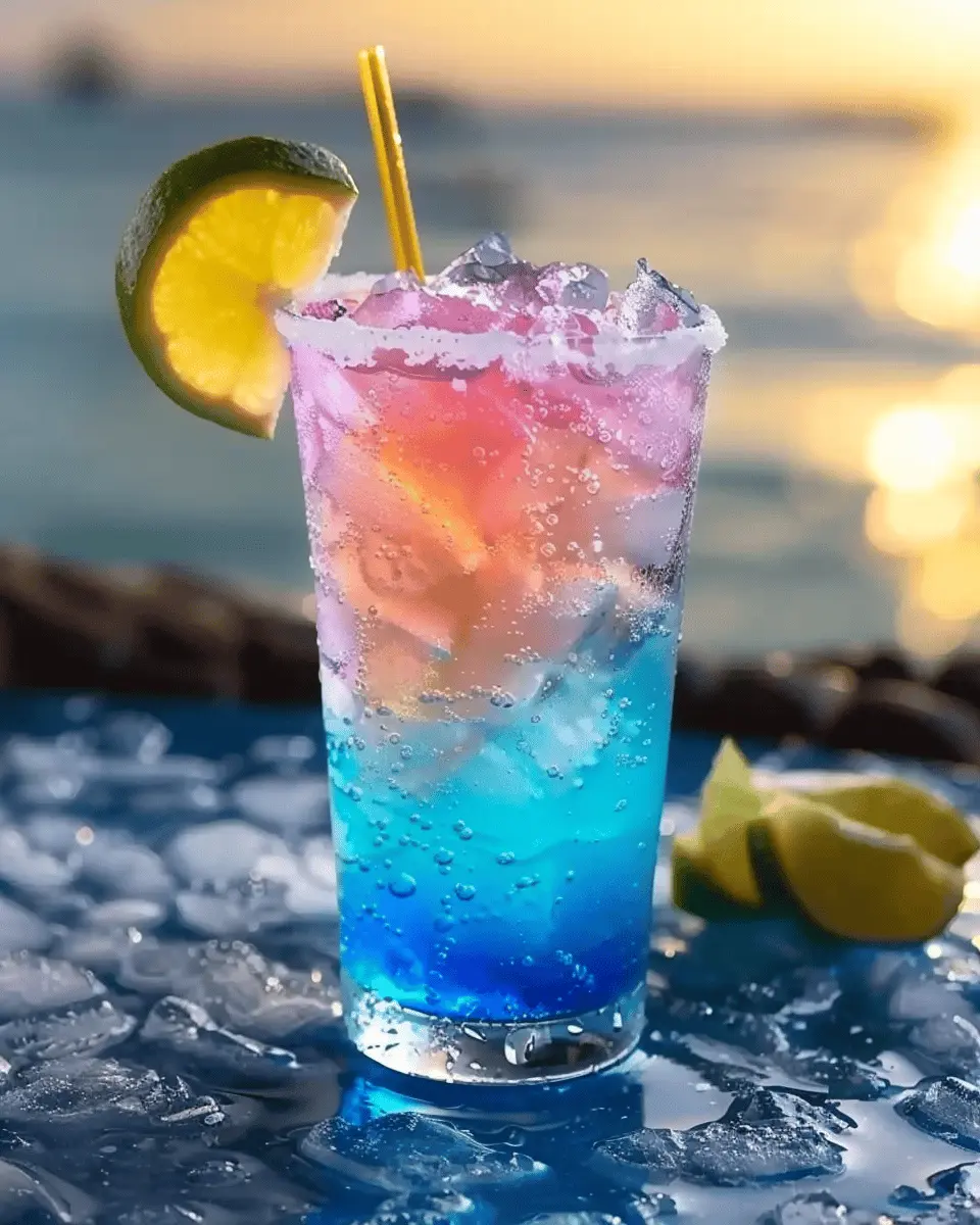 Mermaid Water Mocktail: Easy Tropical Refreshment for Everyone