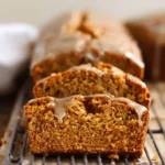Pumpkin Bread with Maple Glaze