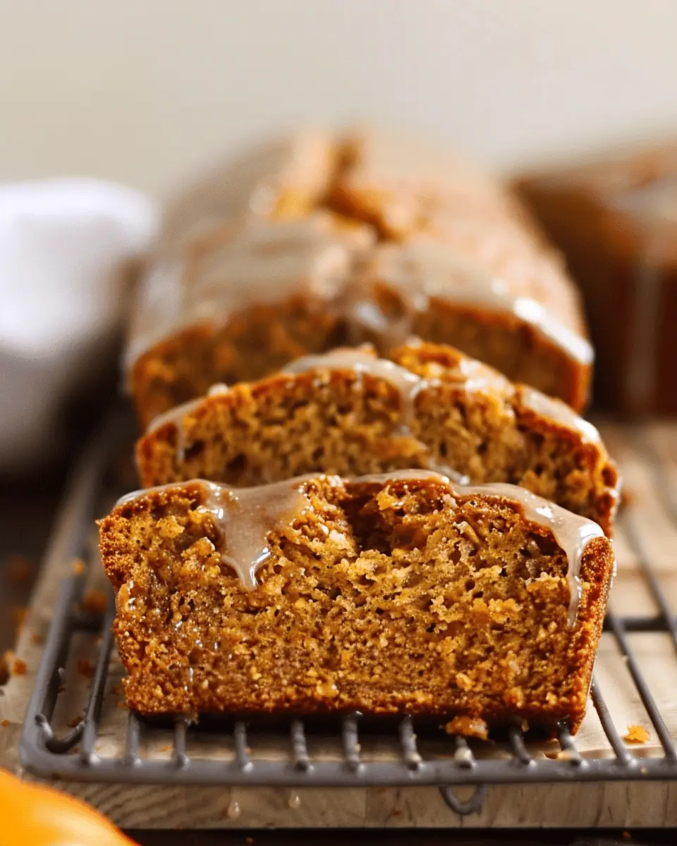 Pumpkin Bread with Maple Glaze: The Best Cozy Fall Treat