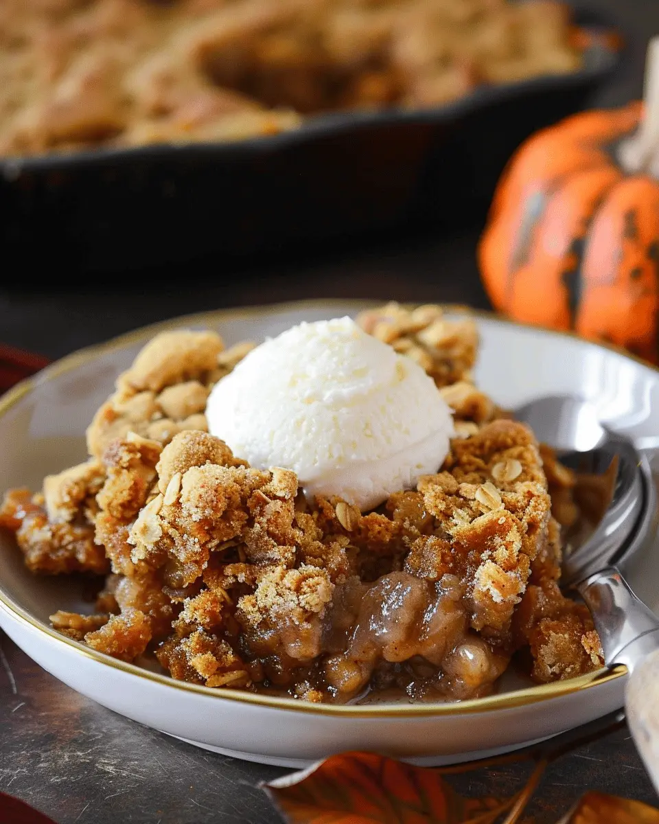 Pumpkin Crisp: The Best Cozy Dessert for Fall Gatherings