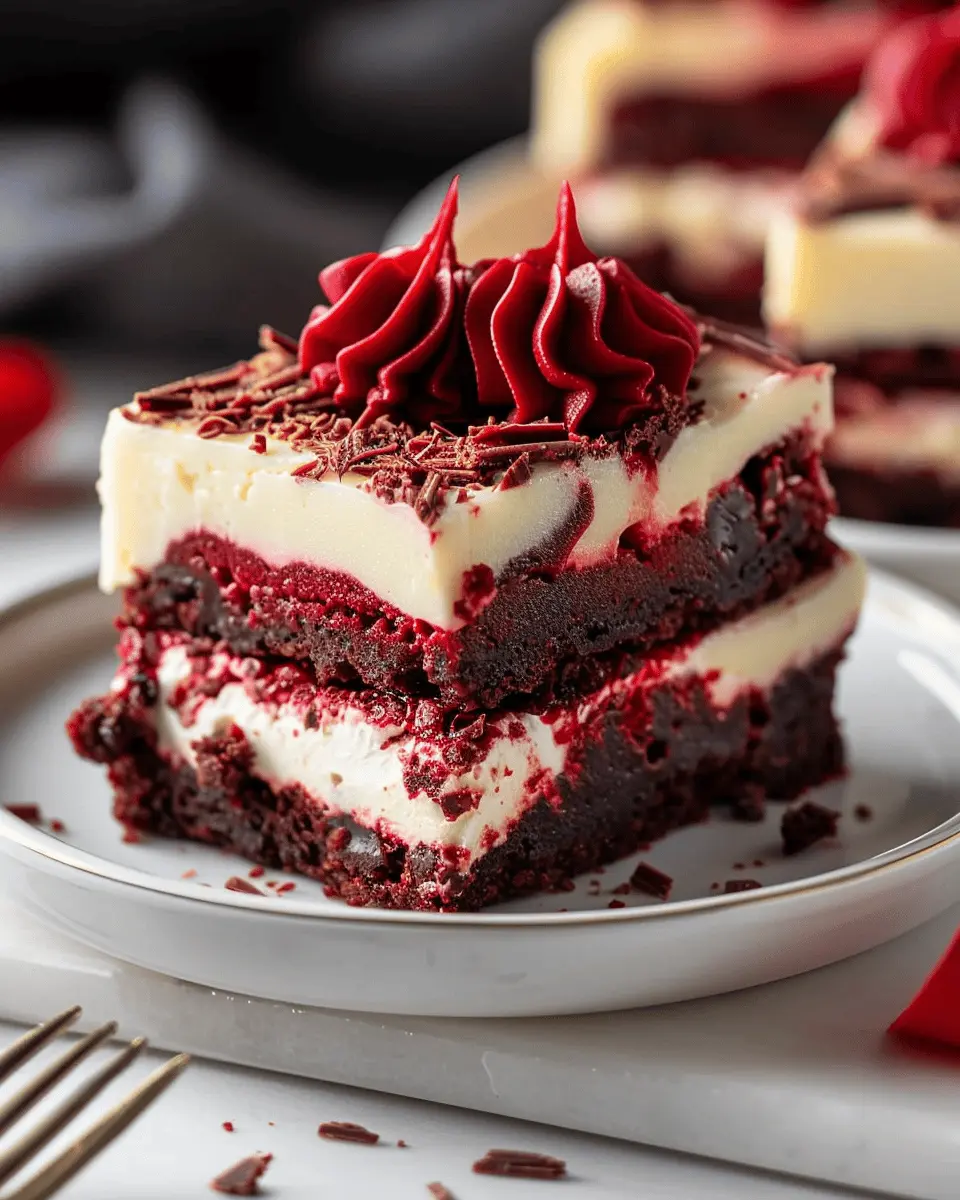 Red Velvet Cheesecake Brownies Recipe: Indulgent and Homemade Delight