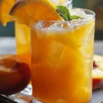 Refreshing Peach Lemonade