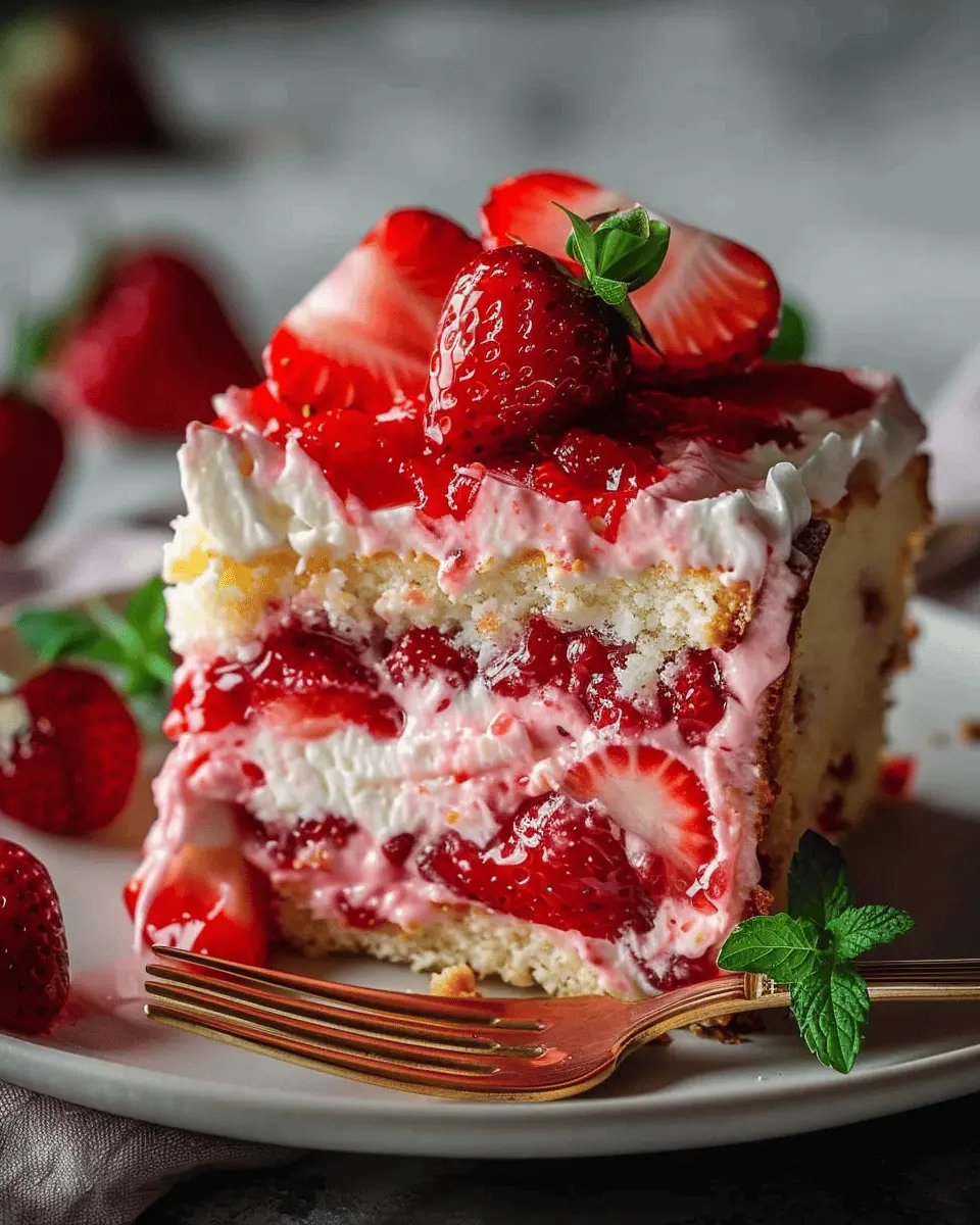 Strawberry Earthquake Cake: The Best Indulgent Twist on Dessert