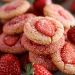 Strawberry Sugar Cookies with Sparkling Strawberry Sugar Recipe