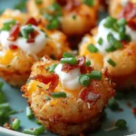 Tater Tot Appetizer Cups