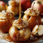Caramel-Stuffed Bloomin’ Apples