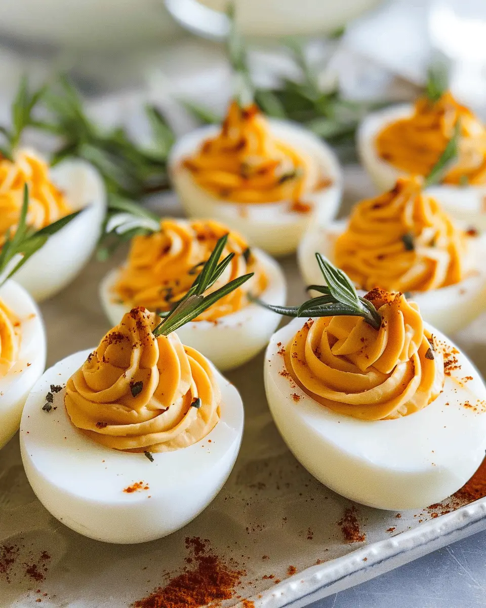 Thanksgiving Deviled Eggs Recipe: Easy and Flavorful with Turkey Bacon