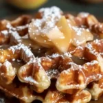 Apple Fritter Waffle Donuts