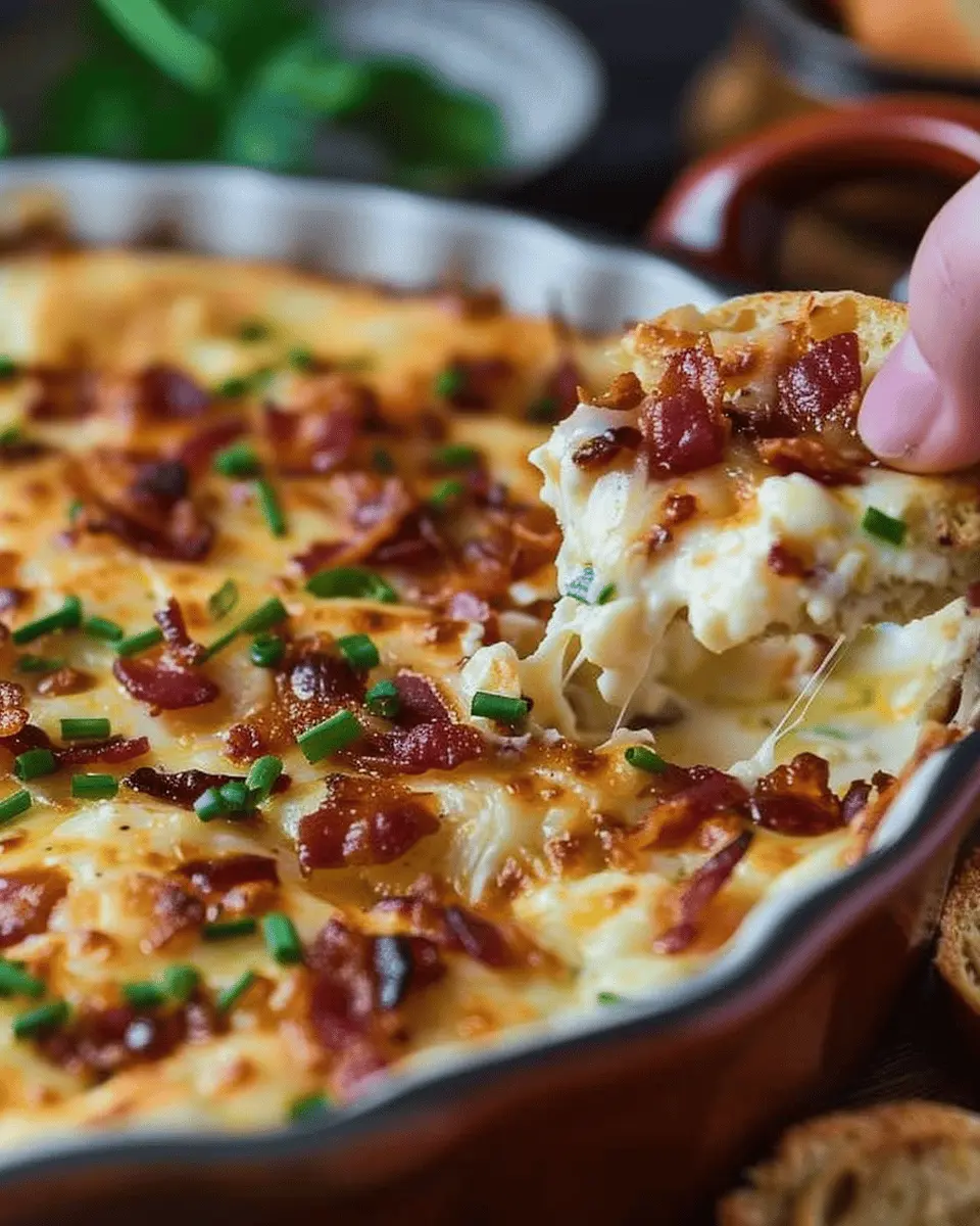 Hot Smoked Gouda Turkey Bacon Dip: An Indulgent Comfort Treat