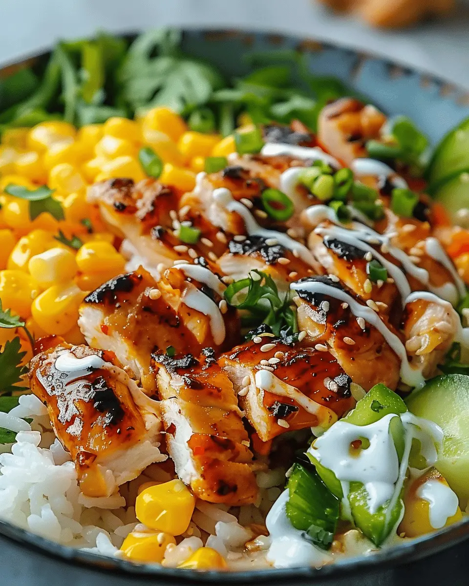 Street corn chicken rice bowl: Easy flavors for homemade delight
