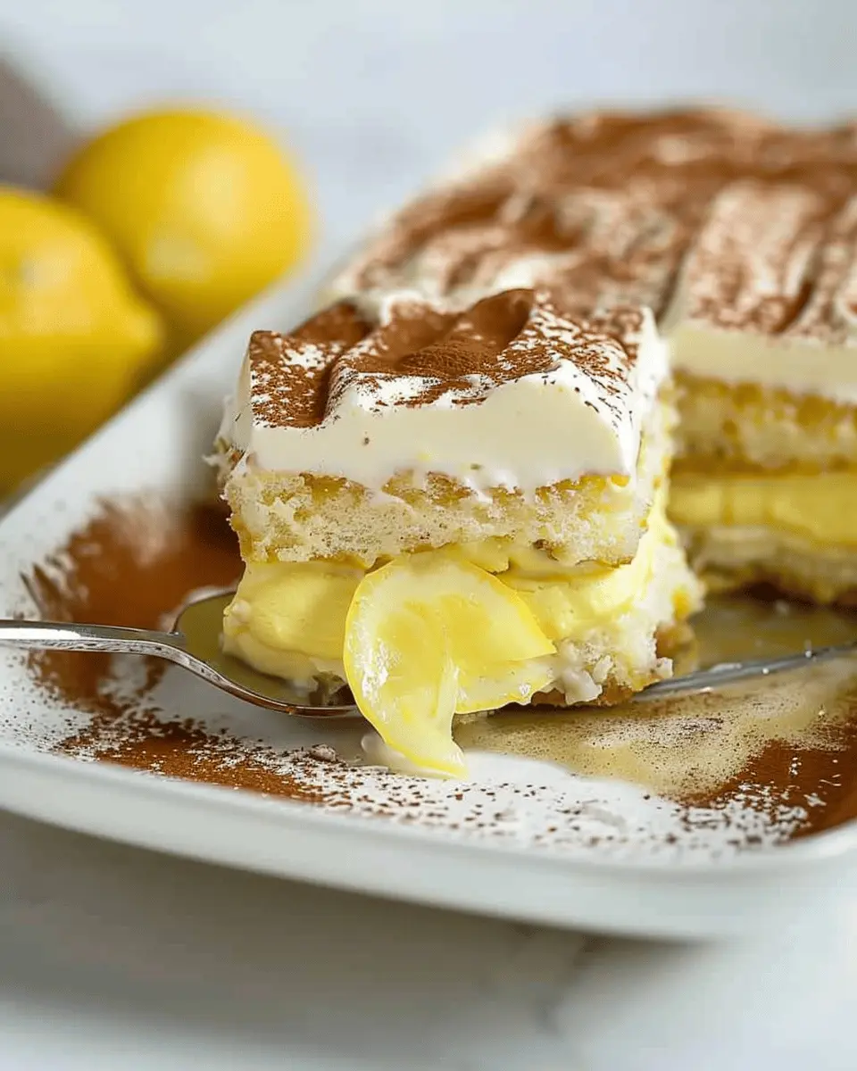 Lemon Tiramisu Recipe: A Refreshingly Easy Twist on Tradition