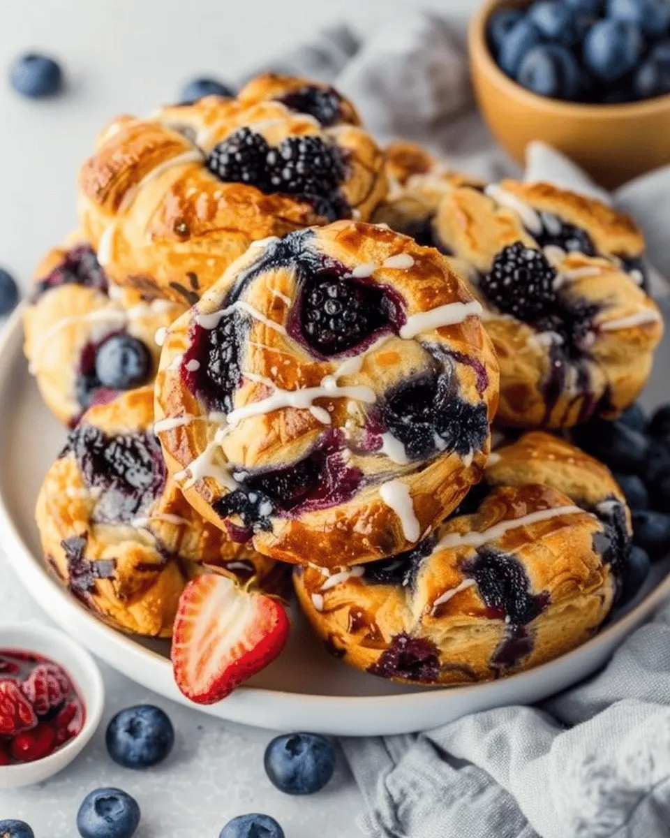 Blueberry Protein Breakfast Pastries: Easy and Delicious Treats