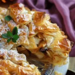 Phyllo Apple Prune Tart Recipe
