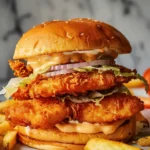 Crispy Fried Fish Sandwich Recipe
