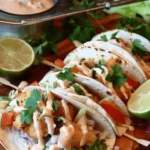 Easy Fish Tacos With Amazing Taco Sauce