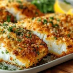 Crispy Air Fryer Parmesan Crusted Cod