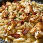 Chicken Bacon Ranch Pasta