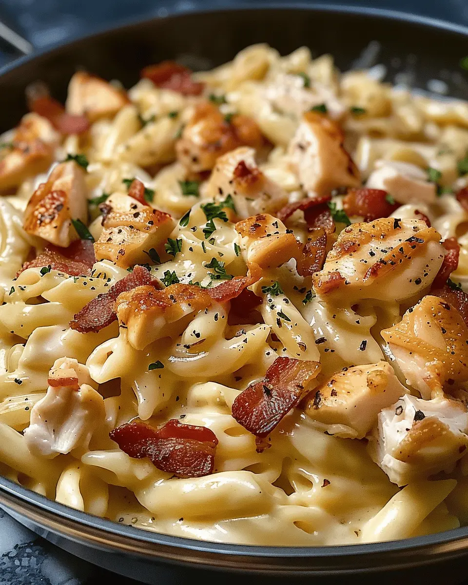 Chicken Bacon Ranch Pasta: A Juicy Twist on Comfort Food
