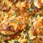 Monterey Chicken One Pan Orzo