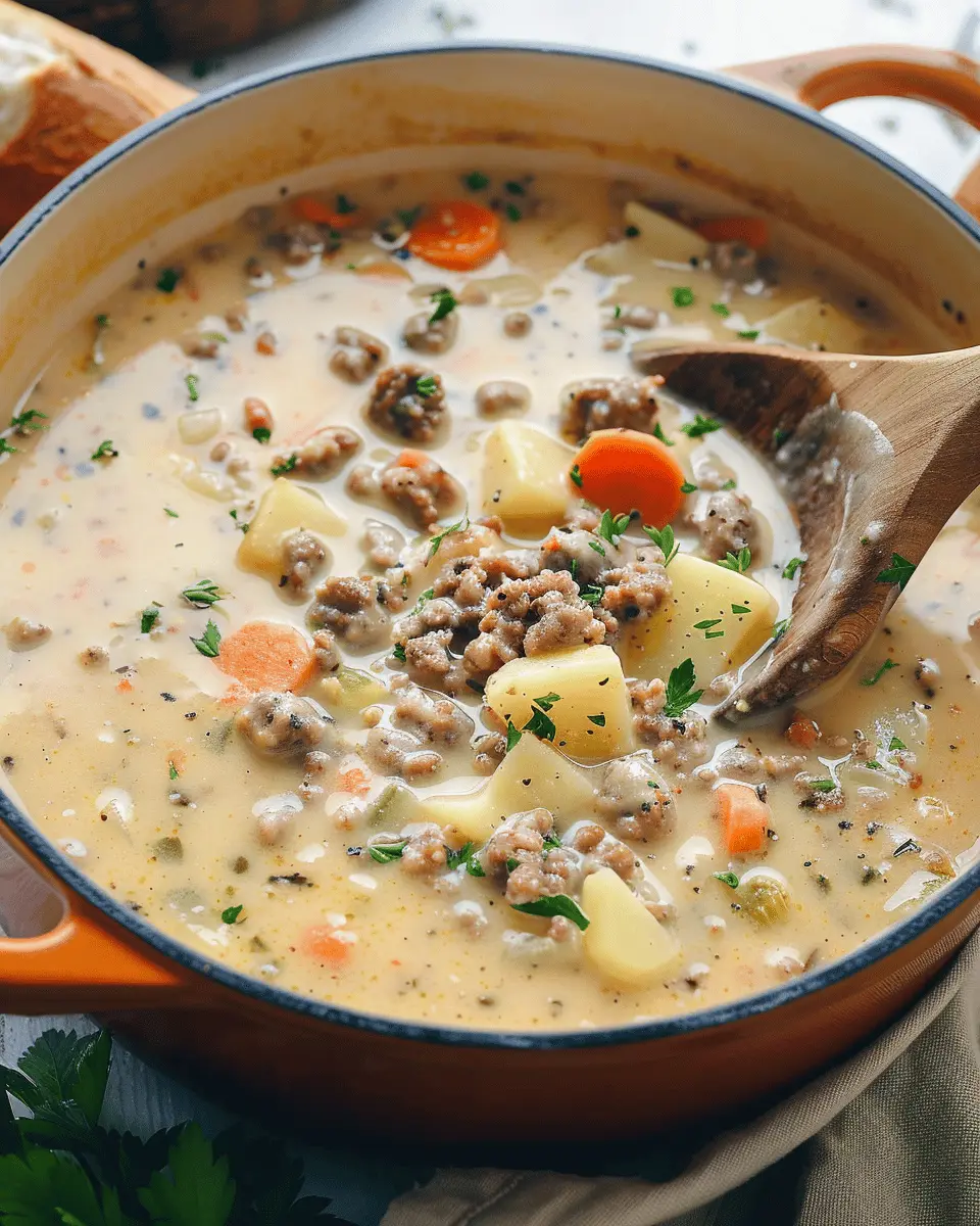 Sausage Potato Soup: Easy Comfort Food with Turkey Bacon Twist