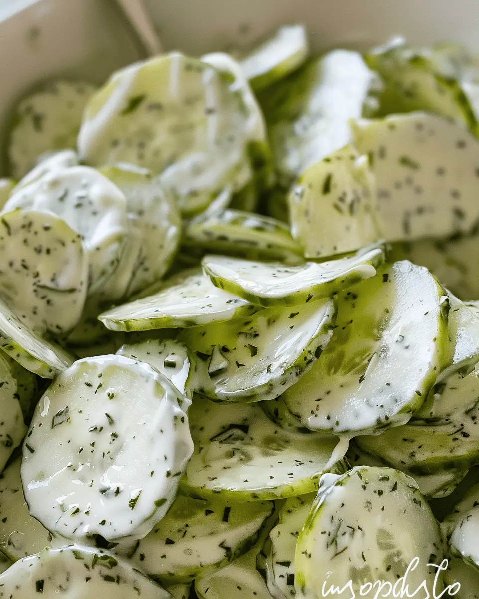 Creamy Cucumber Salad with Turkey Bacon: A Fresh Twist on a Classic