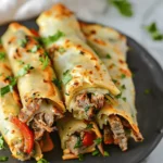 Keto Philly Cheesesteak Roll Ups