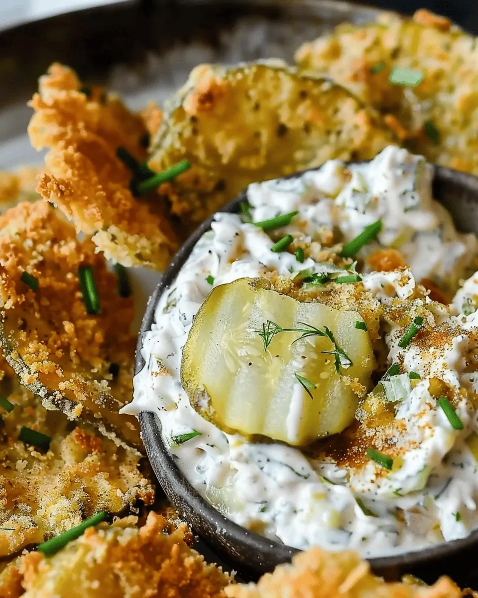 Fried Pickle Ranch Dip: The Best Indulgent Twist for Parties