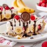 No Bake Banana Split Cheesecake Recipe