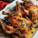 Stuffed Cornish Hens