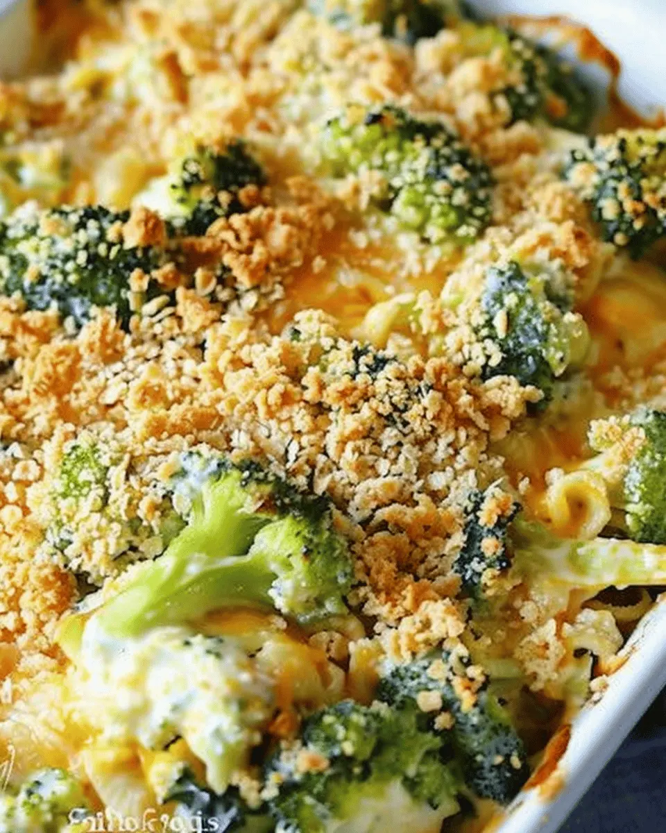 Broccoli Casserole with Ritz Crackers: A Comforting Family Favorite