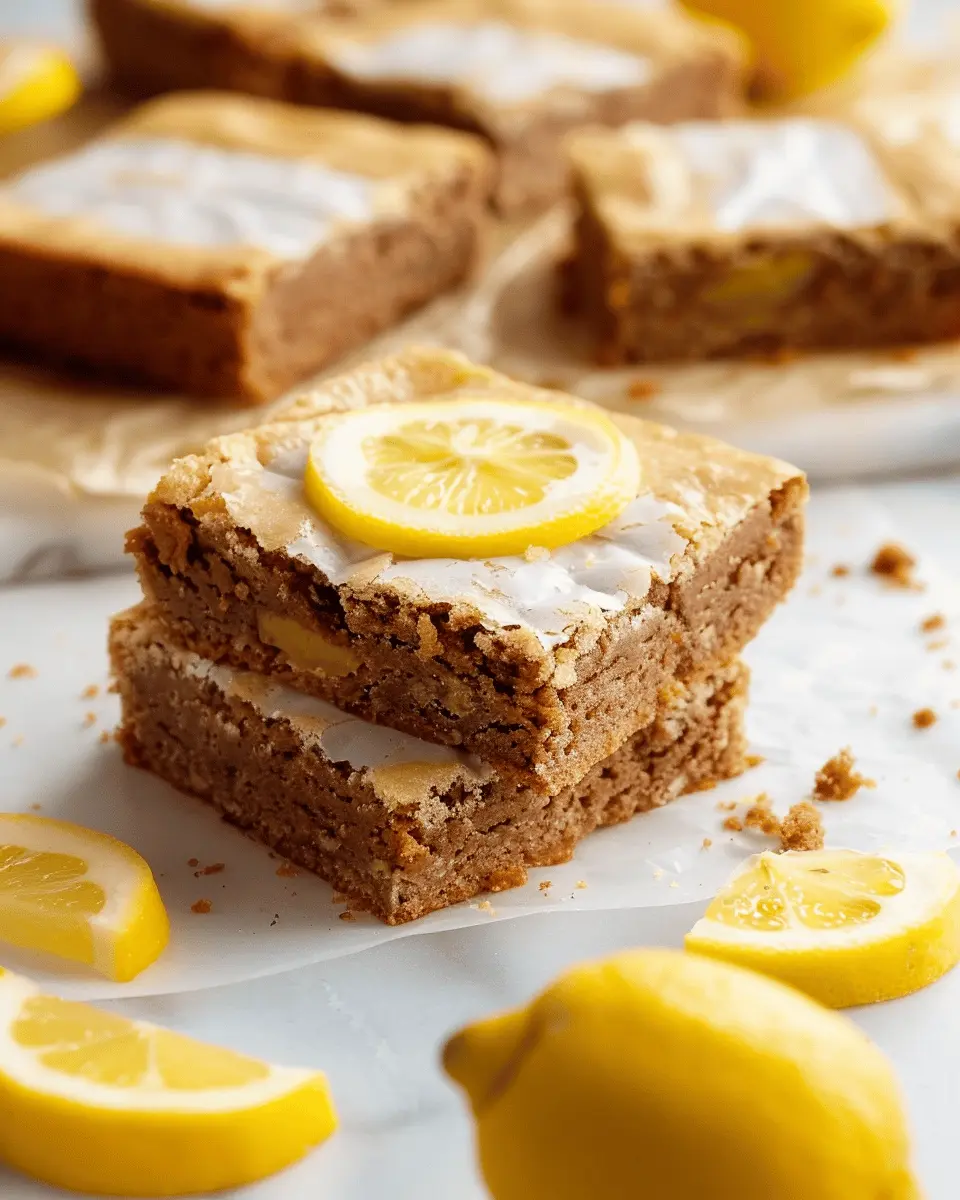 Lemon Brownies: The Best Easy Recipe for a Fresh Twist
