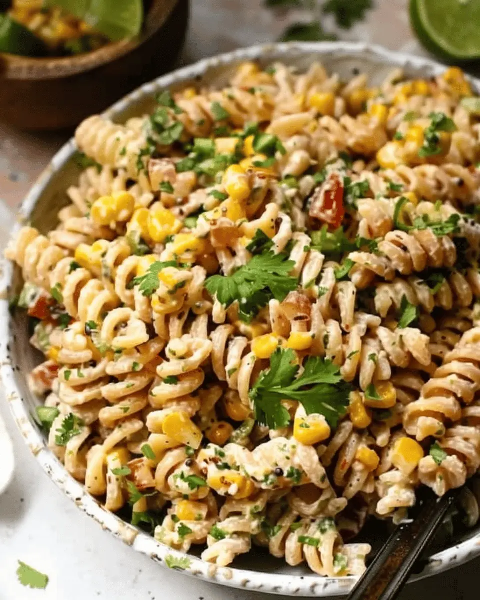 Mexican Street Corn Pasta Salad: The Best Summer Side Dish
