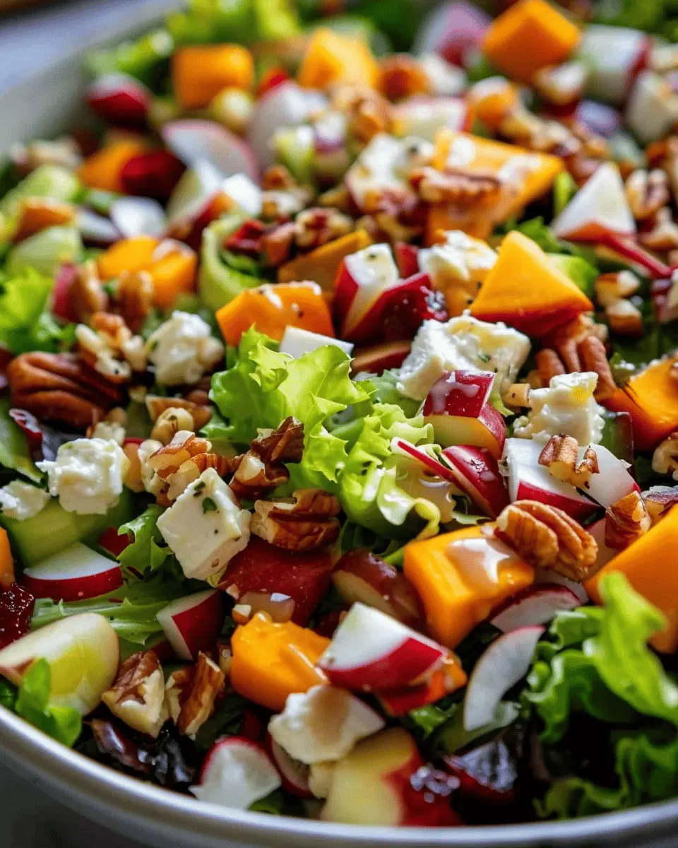 Chopped Fall Harvest Salad: The Best Flavorful Twist on Tradition