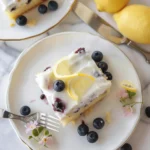 Lemon Blueberry Sheet Cake