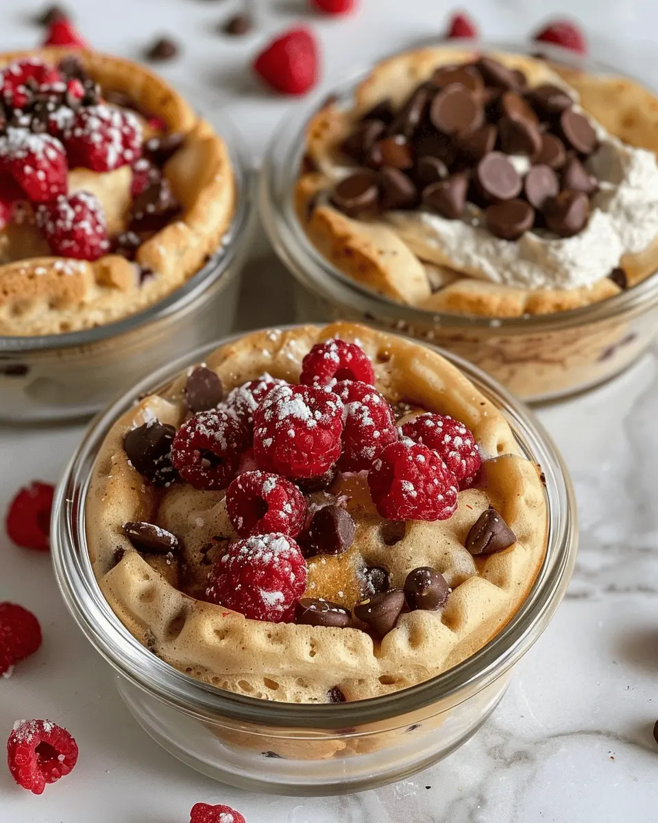 Baked Protein Pancake Bowls: Easy and Delicious Breakfast Delight