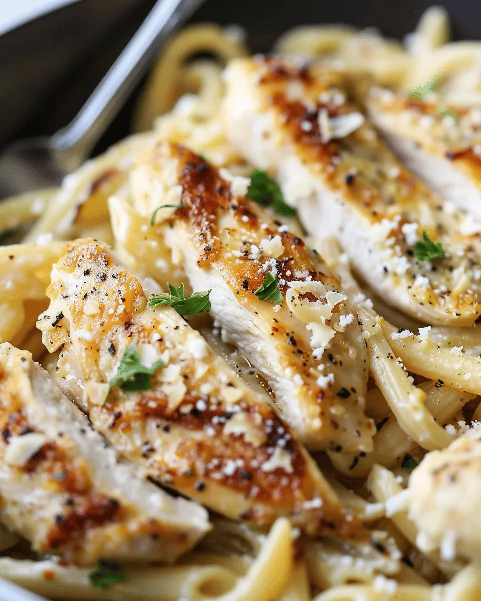 Garlic Parmesan Chicken Pasta: Easy Weeknight Delight for All