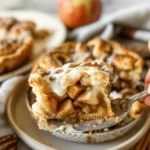 Cinnamon Roll Apple Pie