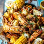 Cajun Seafood Boil Recipe with Garlic Butter Sauce