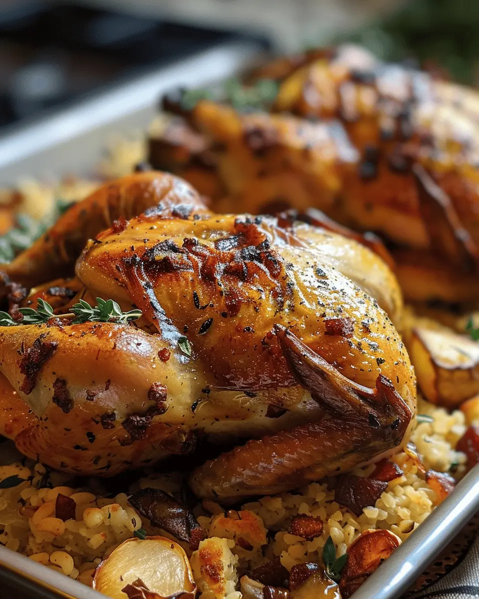 Stuffed Cornish Game Hens: Juicy Turkey Bacon Delight Made Easy