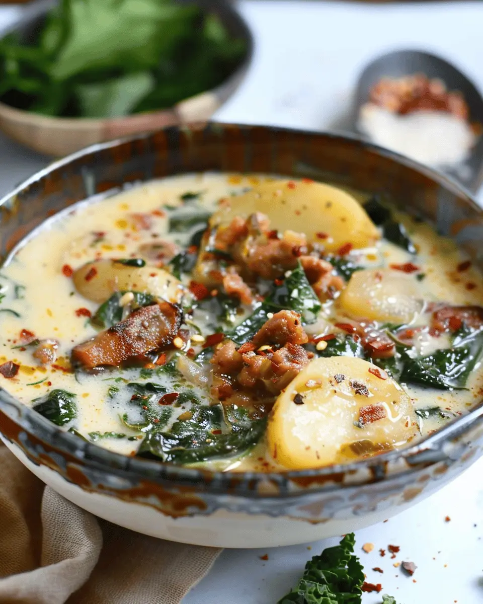 Vegan Zuppa Toscana Recipe – Cozy and Comforting with Turkey Bacon