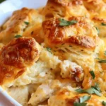 Chicken Bubble Biscuit Bake Casserole