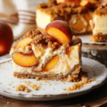 Peach Cobbler Cheesecake
