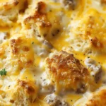 Biscuits and Gravy Casserole