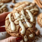 Chewy Maple Cinnamon Cookies with White Chocolate