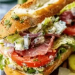 Italian Grinder Salad Sandwich