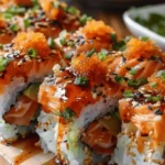 Spicy Salmon Sushi Bake Recipe