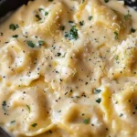 Creamy Garlic Parmesan Ravioli Sauce